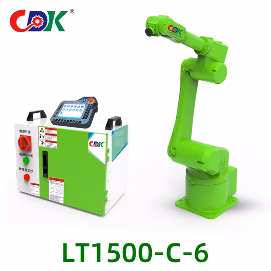 Robô de braço robótico manual de grau industrial 6, robô de manuseio colaborativo e paletizador