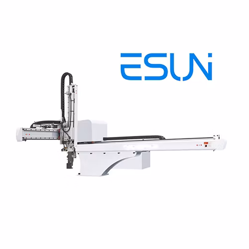 Terno de robô de braço oscilante para mini máquina de injeção de molde de câmara fria